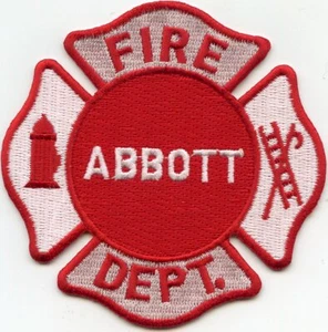 ABBOTT FEUERWEHR PATCH - Bild 1 von 1