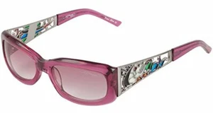 Ed Hardy Sunglasses 906 Pink with Case and Box