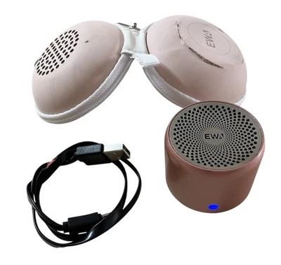 Altavoz impermeable EWA A106 Pro Mini Bluetooth con radiador de graves probado funciona Foto 1 de 4