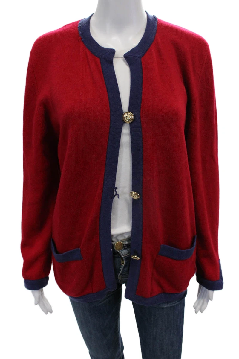 CHANEL Red Cardigan Sweaters for Women for sale - eBay