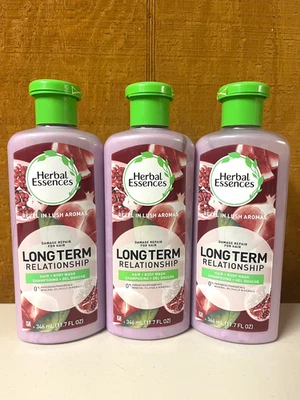 3 Herbal Essences Long Term Relationship Hair + Body Wash 11.7 Oz. Each - Image 1 of 2