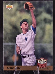 1993 Upper Deck Derek Jeter RC #449 ..Ai App Graded At 7.5..TADELLOSER ZUSTAND! - Bild 1 von 4
