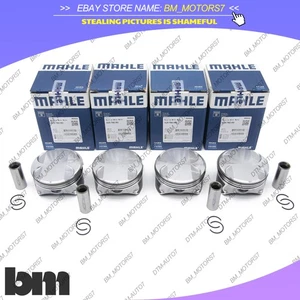 4x MAHLE Pistons Rings Set Φ84+0.5mm For BMW E60 E87 E90 120 320 520 X3 N46B20B - Picture 1 of 7