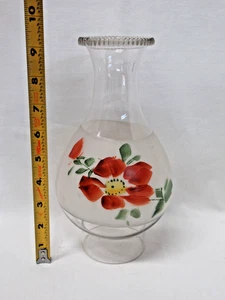 ANTIGUA CHIMENEA LÁMPARA ACEITE HP BIG BULGE 9 1/4" X 3" - Imagen 1 de 8