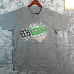 NASCAR Dale Jr. Grey T-shirt Large - Picture 1 of 5