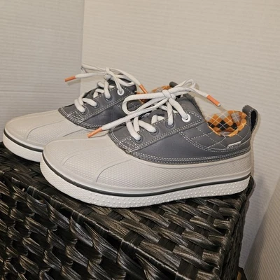 Zapatos de golf Crocs para hombre talla 8 negros/amarillos verdes zapatillas deportivas Foto 1 de 4