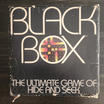 BLACK BOX Ultimate Hide And Seek Parker Brothers 1978 Complete Strategy Game NOS - Image 1 of 4