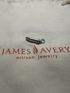 James Avery Retired Silver Bullet Charm or Pendant Sterling Silver 925. - Bild 1 von 7