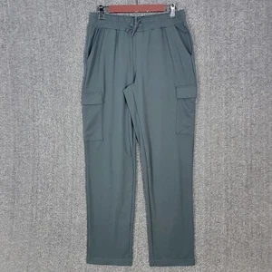 Mondetta Performance + Pantalones cargo de lujo para mujer medio verde elástico C2306-47 - Imagen 1 de 15