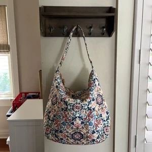 Vera Bradley Damen Schultertasche/Beuteltasche Blumenmuster mehrfarbig bedruckt - Bild 1 von 5