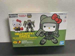 BANDAI SD Gundam Cross Silhouette Hello Kitty/Zaku II Color Japanese *Read* - Picture 1 of 10