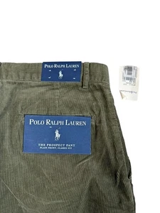 Polo Ralph Lauren The Prospect Pants Mens 33x32 Fall Brown Fit Corduroy - Picture 1 of 7