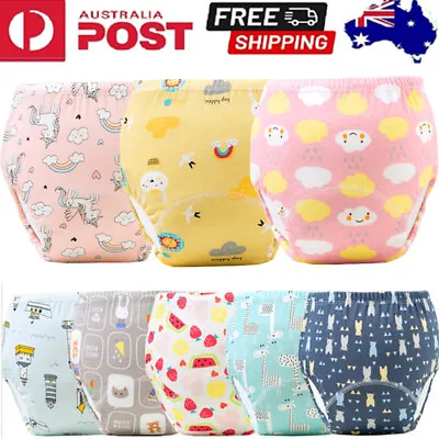 Toilet Training Pants Boys Girls Kids Baby Toddler Potty Diaper Nappy Underwear • 11.39$