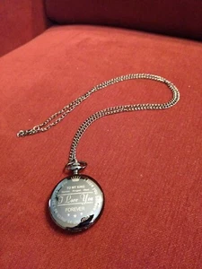 Watch Pocket "To My King" Chain 32" Watch hang 2.5" In Working Condition - Picture 1 of 8