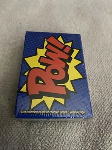 POW! Playing Cards Super Hero Comic Word Balloon Card Deck Pop Art Sealed!! New - Picture 1 of 3