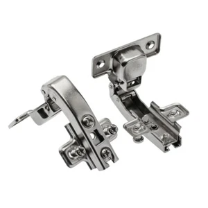 2x Blind Corner 90 Degree Kitchen Cabinet Concealed Angular Door Hinge - Picture 1 of 3
