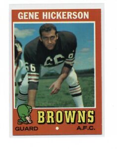 1971 TOPPS FOOTBALL NM OR BETTER #36 GENE HICKERSON
