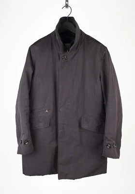 Moncler Cherbourg long used men coat jacket size, 3 (Large), S655 - Image 1 of 4