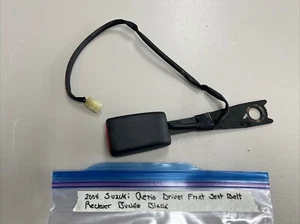 Suzuki Aerio 2002-2005 Seat Belt Buckle Driver Side Front Left Black - Picture 1 of 5