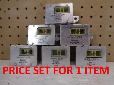 UNIDAD DE CONTROL DE LUZ DE CIRCULACIÓN DIURNA GEO CHEVY METRO SUZUKI SWIFT 38660-50G00 Foto 1 de 4