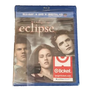 The Twilight Saga ECLIPSE [Blu-ray+DVD+Ultraviolet] Kristen Stewart Robert Patti - Picture 1 of 7