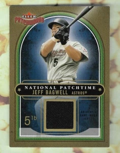 JEFF BAGWELL 2004 FLEER GAME USED JERSEY RELIC INSERT CARD #'D /200 MLB ASTRO'S - Picture 1 of 2