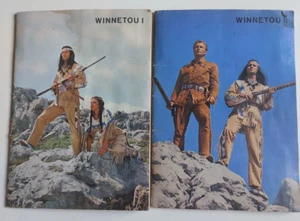 Sammelbilderalbum Karl May - WINNETOU 1 + 2 ,I + II ,Eikon Verlag, komplett - Bild 1 von 24