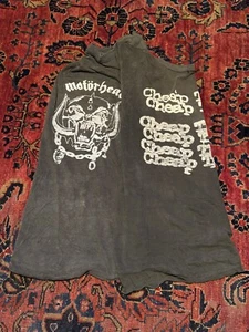 Vintage Motorhead / Cheap Trick T-Shirt 1980s Sleeveless - SHIPS FREE!!! - Picture 1 of 11