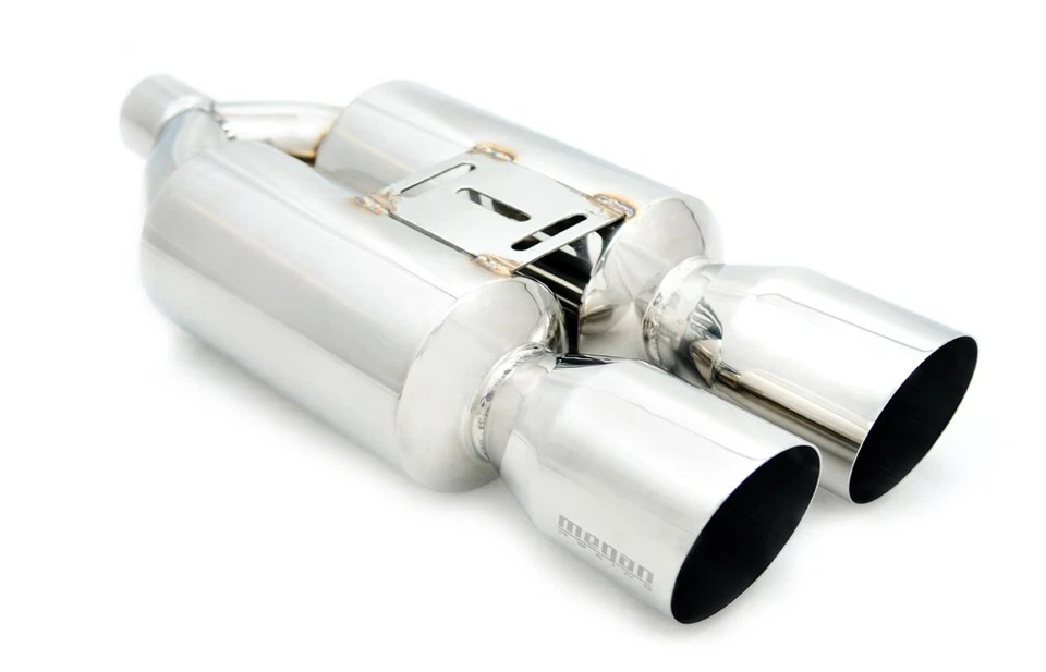 MEGAN 2.4" UNIVERSAL EXHAUST MUFFLER M-RS TURBO NA JDM DTM - Image 1 of 1
