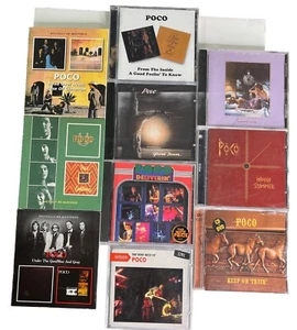 POCO MUSIC CD Lot 14 Albums On 10 CDs Ghost Town, Delivering’, Indian Summer…… - Picture 1 of 21
