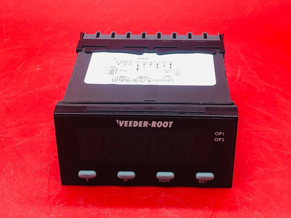 Danaher Veeder Root Counter C628-40002 Rate Meter, Low Voltage 24V, 45159573 - Image 1 of 4