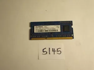 Elpida 4Gb 1600Mhz PC3-12800 DDR3 SODIMM laptop memory RAM (5145) - Picture 1 of 2