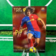 CARLES PUYOL 568 PARALLEL-FC BARCELONA-MUNDICROMO LEAGUE CHIPS 2009 10 CARD