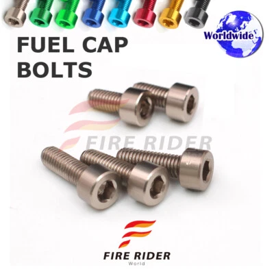 Juego de pernos de tapa de combustible FRW de 7 colores para Kawasaki ER-6N 06-16 07 08 09 10 11 12 13 14 Foto 1 de 4