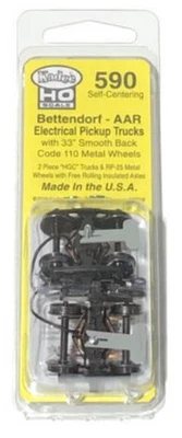 Kadee 590 HO Bettendorf-AAR Electrical Pickup Trucks (Pack of 2) - Image 1 of 2