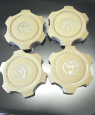 1996-2002 Toyota 4runner conjunto de 4 tampas de cubo de calota tampa de inserção de roda fabricante de equipamento original 02 - Imagem 1 de 3