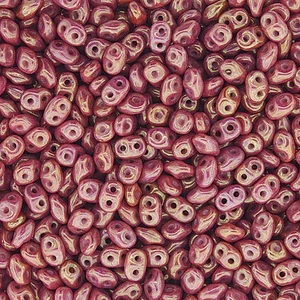 Red Luster Superduo Beads (DU0503000-14495-TB) - Picture 1 of 1