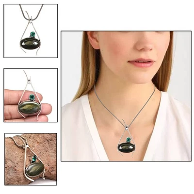 Collar Joyería Tibetana Turquesa Gifatada Piedras Preciosas 18" Turquesa, Foto 1 de 4