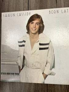 SHAUN CASSIDY BORN LATE VINYL LP WARNER BROTHERS LABEL GOOD TO VERY GOOD - Picture 1 of 1