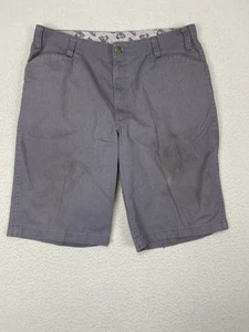 Vintage Ben Davis Shorts Herren 36x12 grau Skater Arbeitskleidung abgenutzt fleckig - Bild 1 von 13