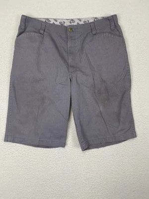 Vintage Ben Davis Shorts Mens 36x12 Gray Skater Workwear Distressed Stained - Image 1 of 4