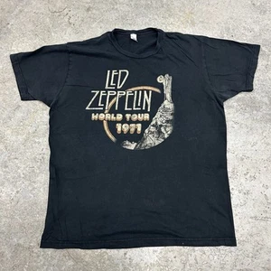 Led Zeppelin Band Tee Black T-shirt Adult XL Rare Vintage 2011 Classic Tour - Picture 1 of 6
