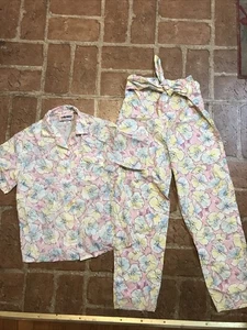 For The Fun Of It, Vintage, 1985, Outfit, geometrische Blumen, Mädchen, Gr. 14 - Bild 1 von 9