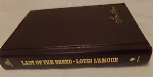 Louis L'Amour Last of the Breed 1987 Leatherette Hardcover Book VGC! - Picture 1 of 5