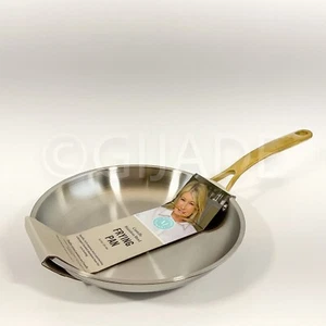 Martha Stewart Edelstahl Schwerlast Pfanne Bratpfanne 9,5 Zoll Neu - Bild 1 von 7