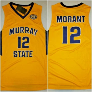 Throwback Ja Morant Murray State Racer Replica Men Size Medium Basketball Jersey - Picture 1 of 8