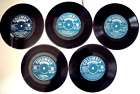 5 x Various Label - Scratched / Damaged 7" Vinyl Records - Arts, Crafts, Clocks