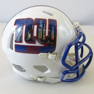 New York Giants Custom Mini Helmet Alternate decals on White - Picture 1 of 4