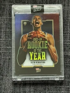 Victor Wembanyama 2024 TOPPS NOW Rookie of The Year Spurs RC #VW-6 - Picture 1 of 2