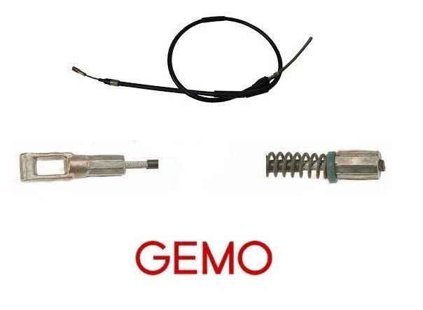 Cable freno derecho AUDI 80 1987-1991 (con tambor freno) NUEVO 893609722G, ALEMANIA Foto 1 de 1